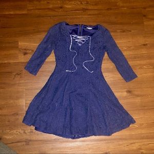 navy dress